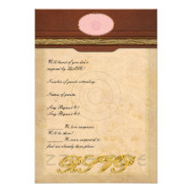 RSVP Card  - Landscape Announcements