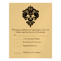 RSVP Cards-Require the 5 x 7 size Inivitations Personalized Announcements