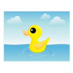 Rubber Duck  Postcard