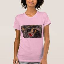 Ruby ring in sparkling water tee shirt