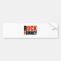 RUCK FOMNEY- BUMPER STICKERS