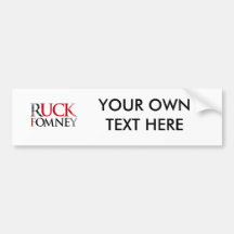 Ruck Fomney Faded.png Bumper Sticker