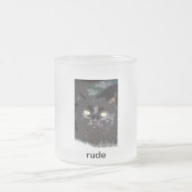 rude coffee mug