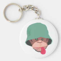 Rude Monkey Keychains