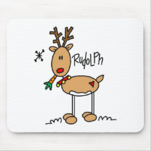Rudolph The Red Nosed Reindeer Mousepad