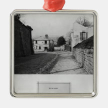 Rue des Saules, Paris, 1858-78 Christmas Ornaments