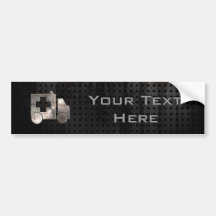 Rugged Ambulance Bumper Stickers