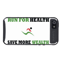 Run For Health White iPhone5 SkinIt Case Case For iPhone 5