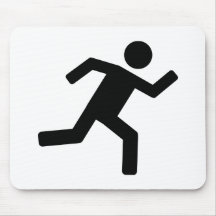 Runner - running mouse pad