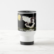 Running Gypsy Vanner & Moon Horse-lover's Mug
