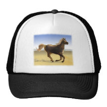 Running horse hats