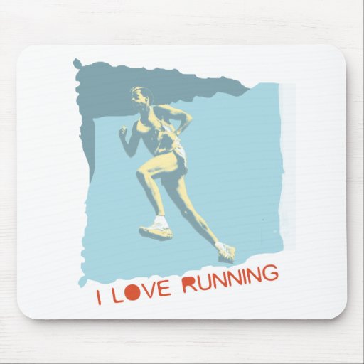 Running iGuide Heart Rate Mousepads