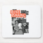 Running iGuide Hitting the Wall Mouse Pad