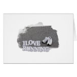 Running iGuide The Shoes Greeting Card