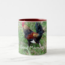 Running Rooster Mug