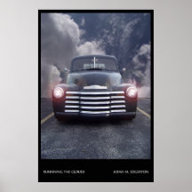 Running The Clouds Poster
