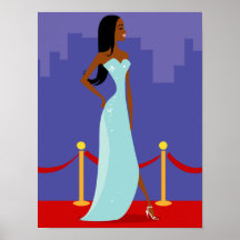 Runway Diva Poster (African American)