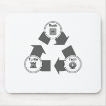 Rush/Turtle/Tech Mouse Pad