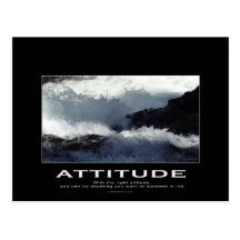 Rushing Water Motivational Postcards