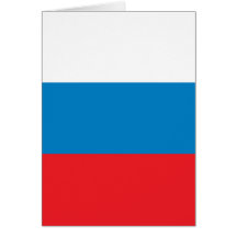 Russia Flag Cards