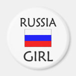 RUSSIA GIRL REFRIGERATOR MAGNETS