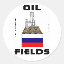 Russia Oil Fields,Sticker,Oil,Sakhalin I,Oil Rigs