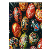 Russian Eggs Greeting Cards