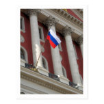 Russian flag Postcard