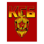 Russian KGB Badge Soviet Era Post Cards