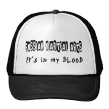 Russian Martial Arts It's in my blood Mesh Hats