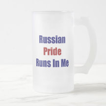 Russian Pride Runs In Me Coffee Mug