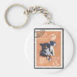 Russian Space Dogs 1966 Cosmos 110 Key Chain