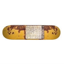 Rust Boad Custom Skate Board