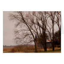 Rustic Barn as Note Card