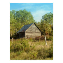 Rustic Buildings Postcards
