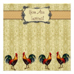 Rustic Country Personalized Invites
