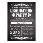 Rustic Slate Graduation Party Invitation