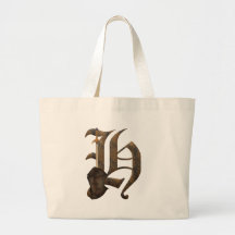 Rusty Knight Initial H Bag