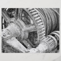 Rusty machinery flyers