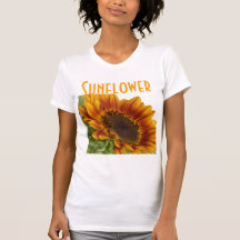 Rusty Red Sunflower T Shirt