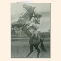 Ruth Roach on Tony, Cheyenne, Wyoming. cards