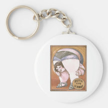 Ruth the Acrobat Key Chains