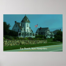 Rye Beach, New Hampshire Print