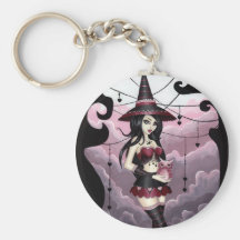 Ryla - Valentine's Day Witch Keychain