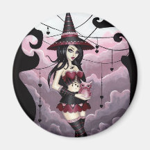 Ryla - Valentine's Day Witch Magnet