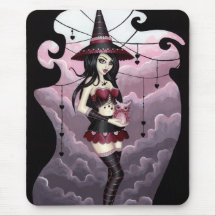 Ryla - Valentine's Day Witch Mousepad