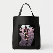 Ryla - Valentine's Day Witch Tote Bag