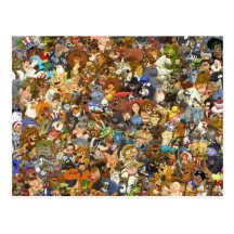 S.T. Lewis Collage Post Card