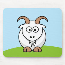 Saanen Goat Mousepads