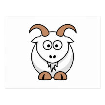 Saanen Goat Post Cards
